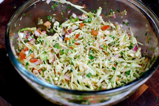 Cabbage salsa