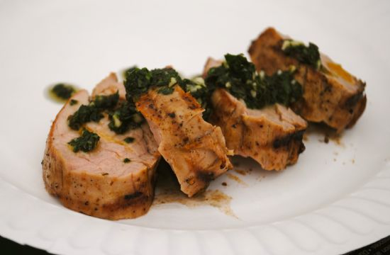 Pork Tenderloin with Chimichurri