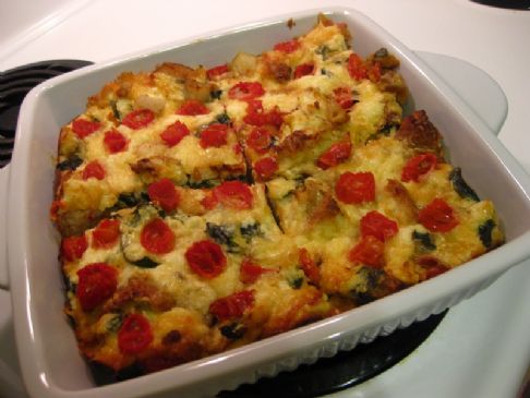 Mediterranean Breakfast Casserole