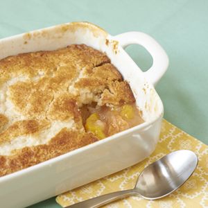 Home Made Fresh Peach Cobbler