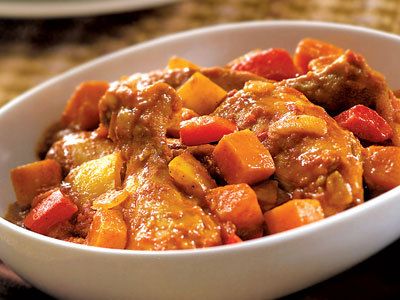 West Indian Chicken and Squash Recipe
