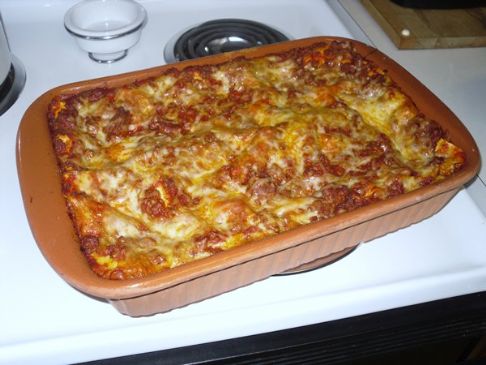 elona's homemade lasagna