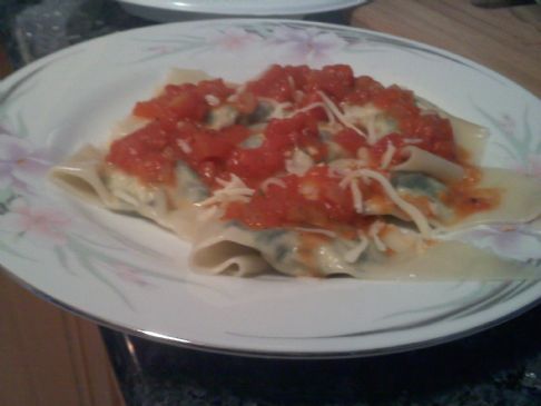 Easy, Easy Homeade Spinach Ravioli