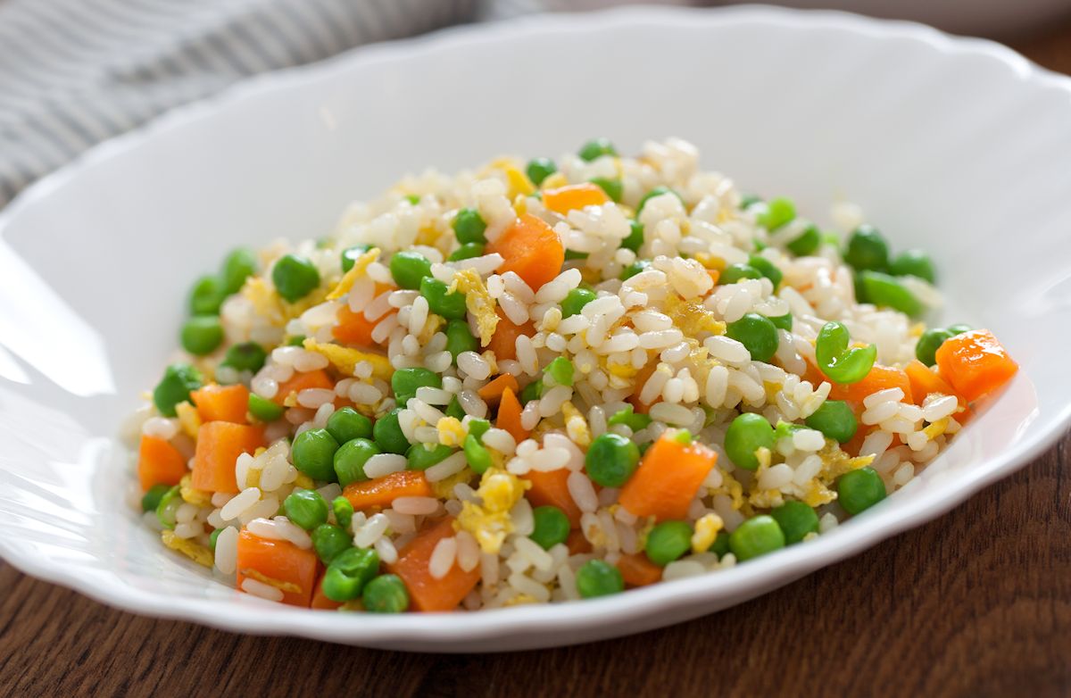 Light and Easy Vegetable Fried Rice