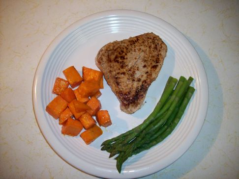 Citrus and Ginger Glazed Yams