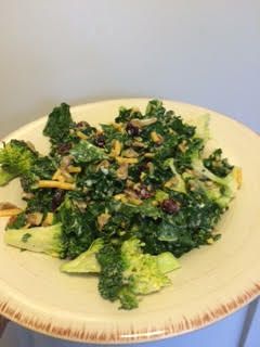 Broccoli and Kale Salad