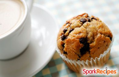 Easy Single-Serve Pumpkin Chocolate Chip Cupcake