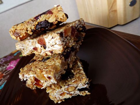 All Natural Fruit and Nut Granola Bars