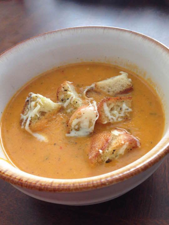 Roasted Red Peper Tomato Soup