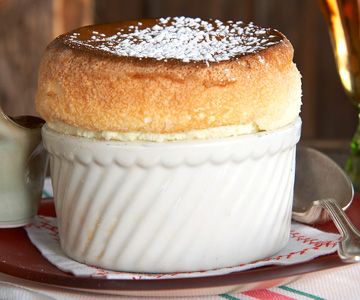 Classic Chocolate Truffle Souffle Cake