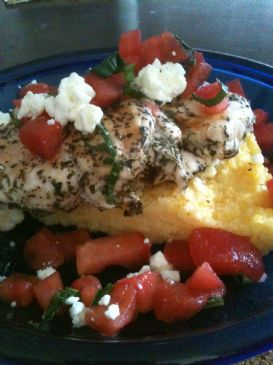 Basil Chicken and Tomato Concasse