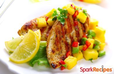 Lime-Grilled Chicken With Cuban Salsa