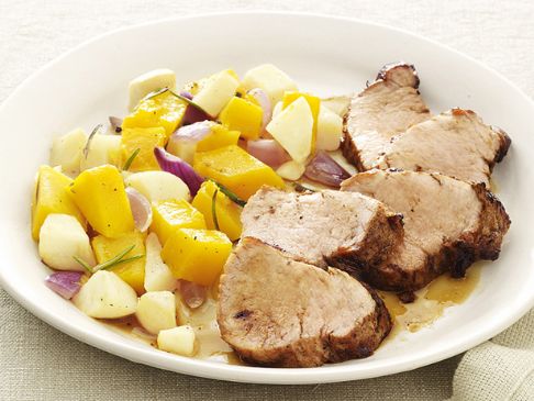 Pork with Squash and Apples