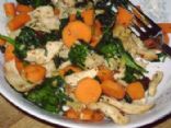 Spinach and Carrot with Chicken