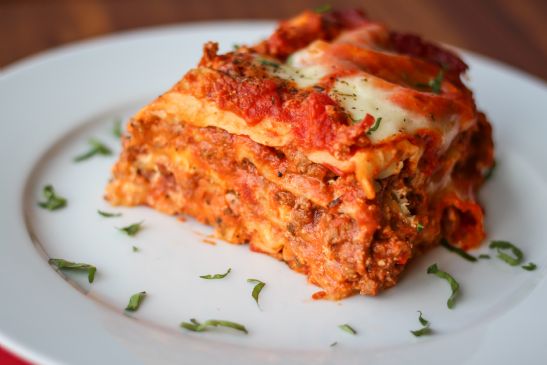 Crock Pot Meat Lasagna