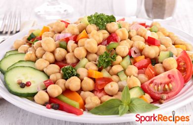 Summer Chick Pea Salad