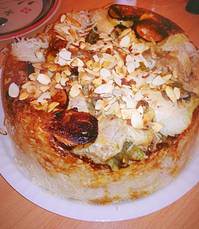 Makhlouba with Chicken (Arabic Dish 