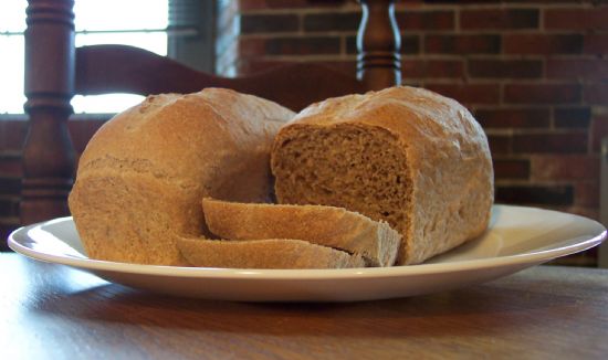 Sprouted Wheat (or Spelt) and Honey Bread for One