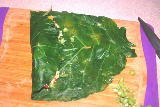 Farmer's Market: Collard Wraps