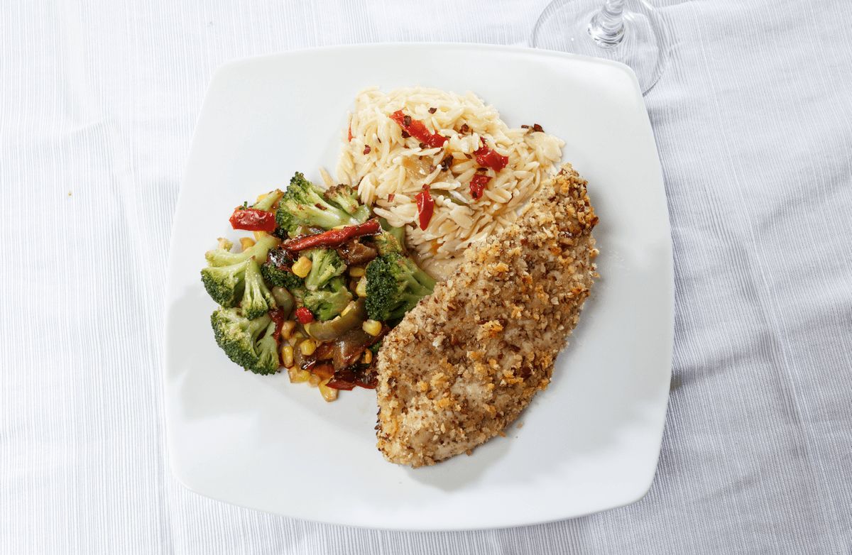 Almond-Crusted Chicken Breast