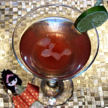 Exotic Blackberry Lime Gingerini (Mocktail)