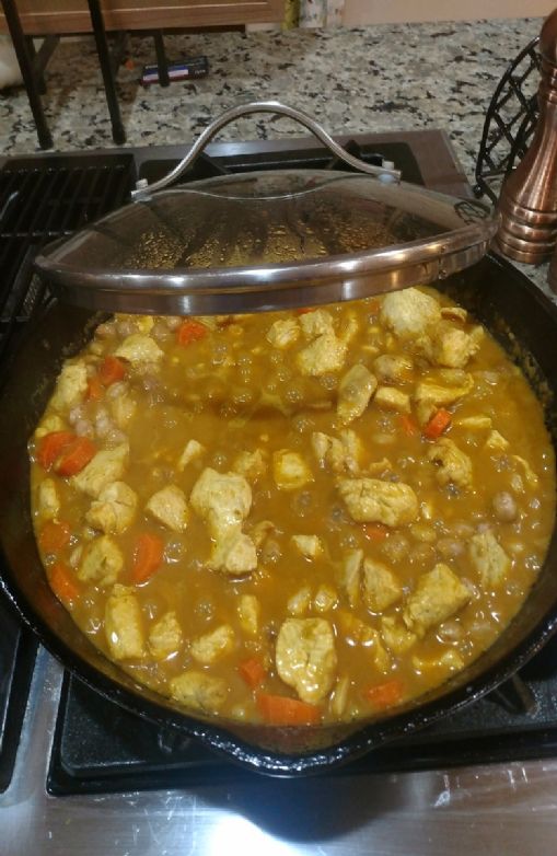 Massaman curry chicken