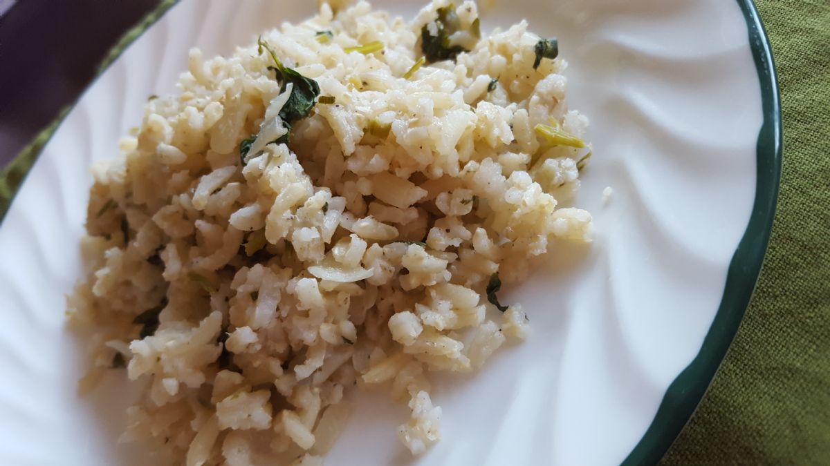 Cilantro-Lime Brown Basmati Rice