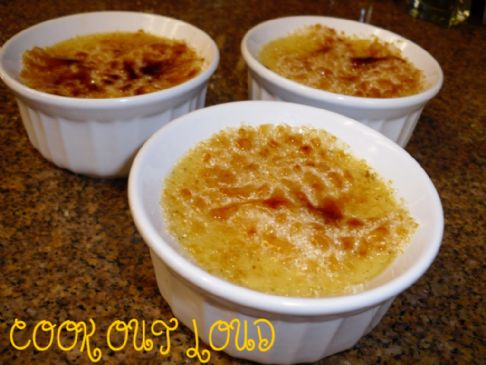 Ginger Creme Brulee (by www.cookoutloud.com)