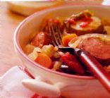 Harvest Kielbasa and Vegetable Casserole