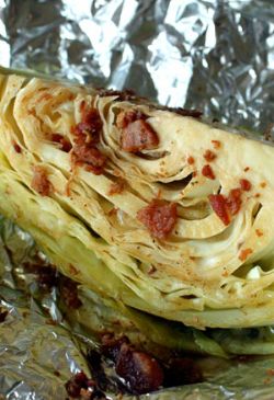 Lemon Roasted Cabbage