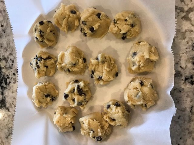 Keto Chocolate Chip Cookie Dough Fat Bombs