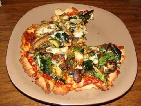 Gluten Free Vegetarian Individual Pizza