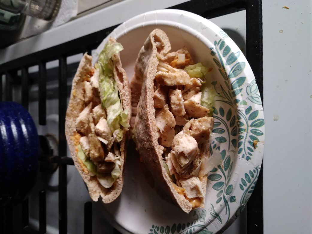 Kathy's Chicken Pita Sandwich