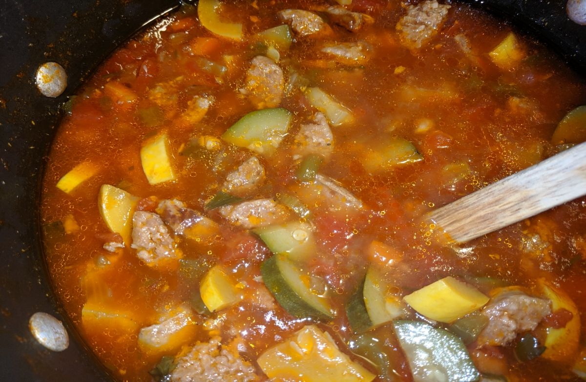 Sausage Tortalini Soup