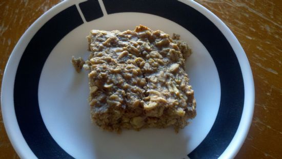 Peanut Butter Banana Bars - No Sugar