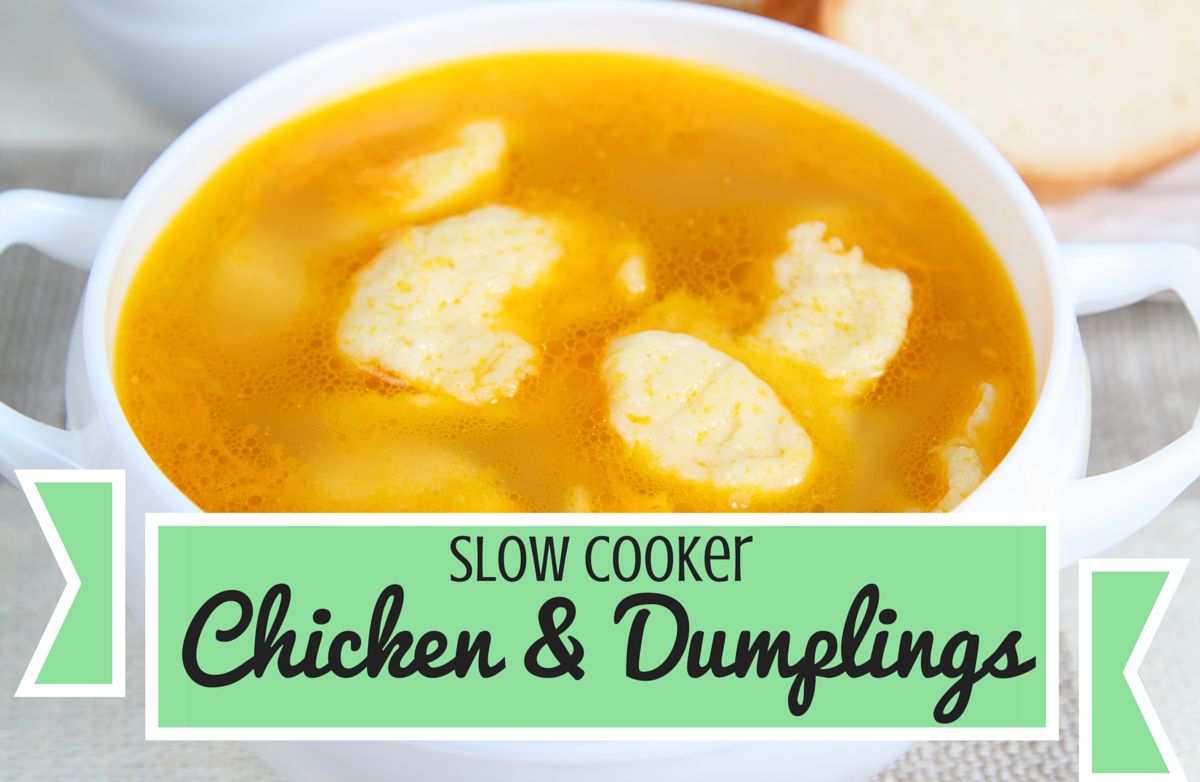 Slow Cooker Chicken and Dumplings