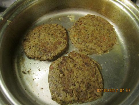 Quinoa Double Bean Patties