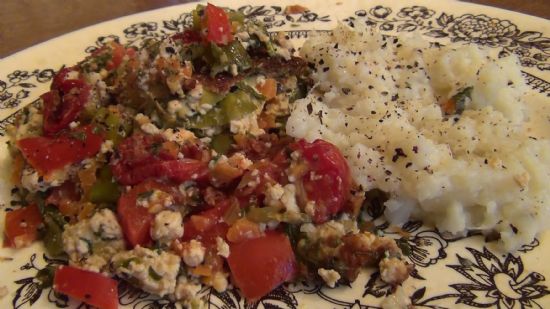 Loaded Veggie Tofu Pie