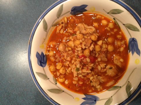 Moe's Barley Chili (Chicken or Mushroom)