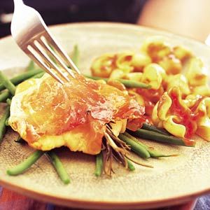 Pangasius with green beans