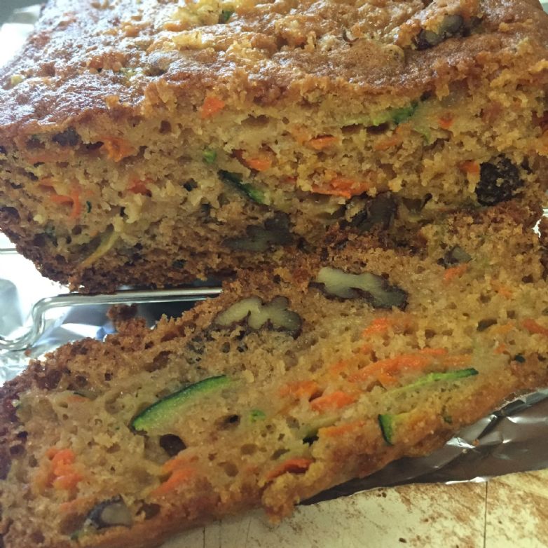 Zucchini Carrot Loaf or Muffins