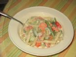 Creamy Penne Vegetable Primavera