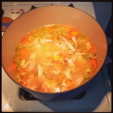 Homemade Quick Chicken Soup