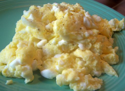 Cottage Cheese Scrambled Eggs recipe