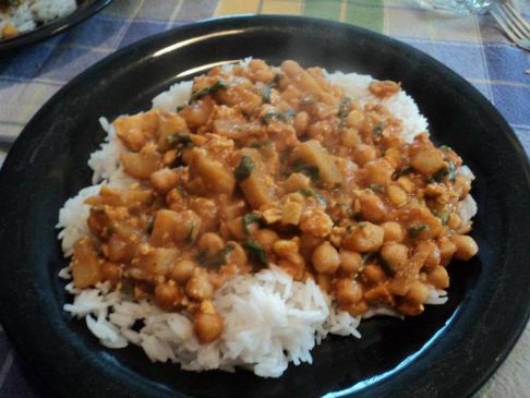 Butter Chickpea Curry