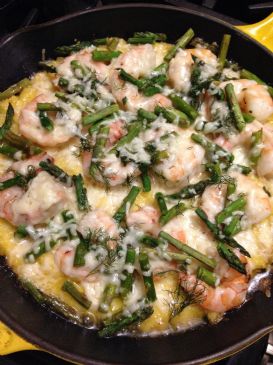 Shrimp and Grits Tart