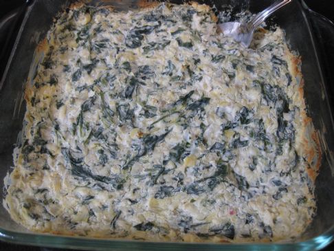 Spicy Spinach Artichoke Dip