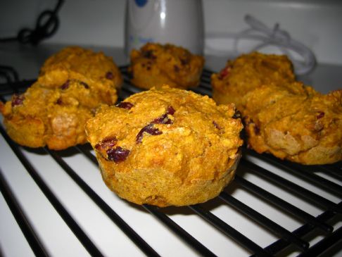 Cranberry-Pumpkin Muffins (or Bread)