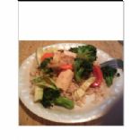 Stir fried Tofu and Vegetables w/Brown Rice
