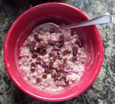 Chocolate Covered Cherry Oatmeal